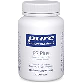 Pure Encapsulations PS Plus, 60 Capsules | Hypoallergenic Formula for Memory, Brain Processing and Overall Cognitive Function*