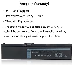Anepoch NYFJH Laptop Battery Replacement for Dell