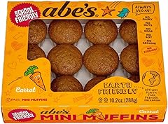 Abe's, Coconut Carrot Vegan Mini Muffins 12 Count