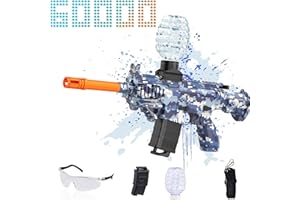 JANNIRESS Electric Gel Ball Blaster Toys-Eco-Friendly Splatter Ball Blaster,Automatic Outdoor Games Toys for Activities Team Game(Blue)