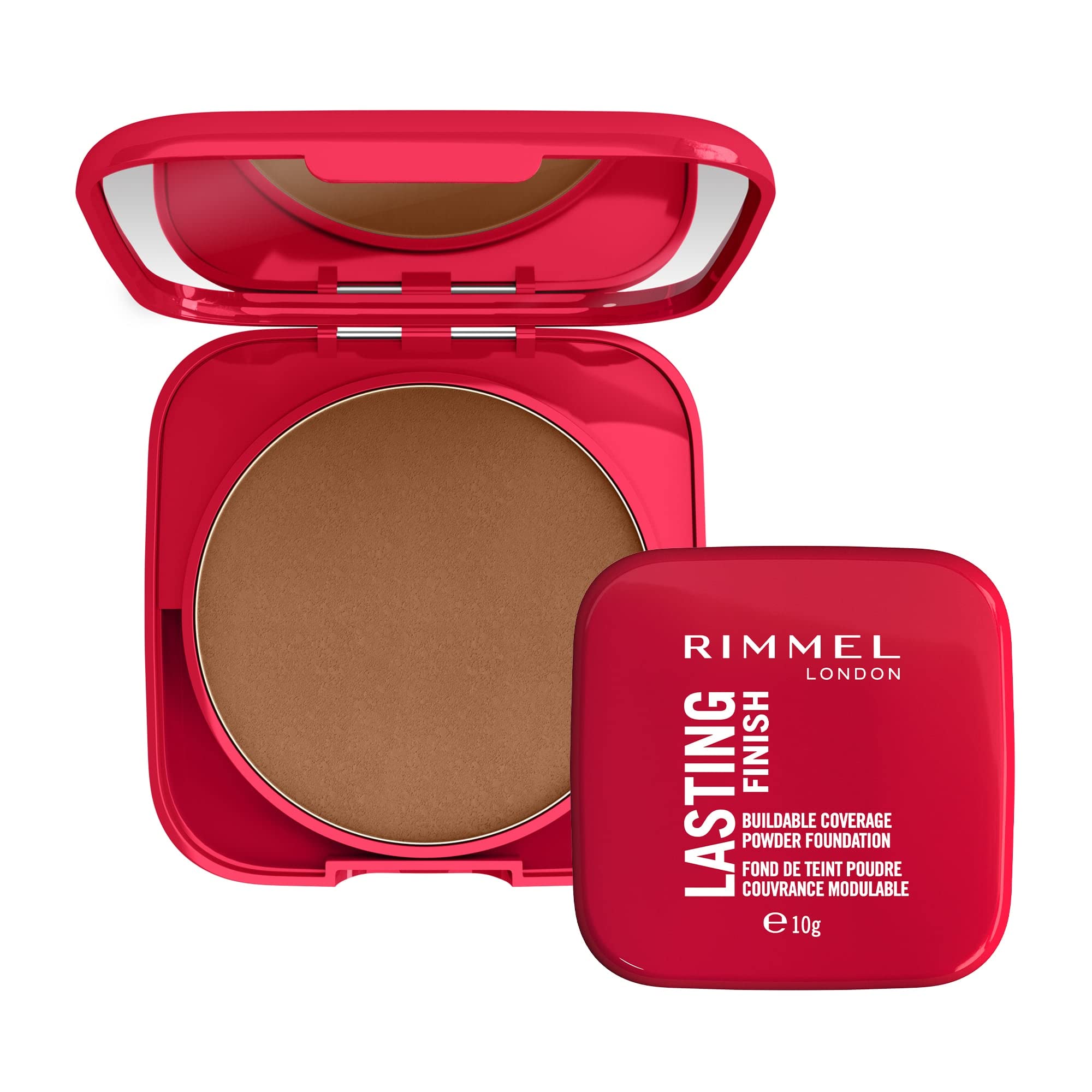Rimmel London Lasting Finish Compact Foundation, 012 Cinnamon, 7g