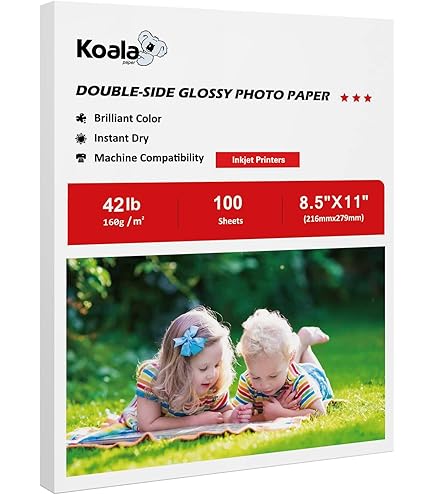 Pikapoka Glossy Photo Paper 8.5x14 50 Sheets For Inkjet Printer 52lb P8514ws200gp