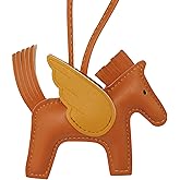 Leather Bag Charms Purse Charms for Handbags Horse Pendant Pegasus Christmas Tree Décor Ornament Keychain Designer Hanging
