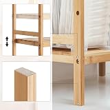 SONGMICS 5-Tier Bamboo Storage Rack 31.5 x 45 x 142 cm Natural BCB075N01 view 6