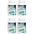 De La Cruz Pure Sodium Bicarbonate - USP Grade Bicarbonate of Soda – 100% Pure Baking Soda – Aluminum Free Antacid Powder for Heartburn & Indigestion - Packed in USA, 4 OZ. (4 Bottles)