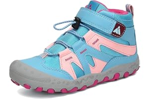 Mishansha Toddler Hiking Boots Kids Shoes Outdoor Girls Boys Sneakers Trekking for Camping Climbing Trail Running