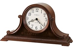 Howard Miller Albright Mantel Clock 635-114 ? Windsor Cherry with Quartz & Dual-Chime Movement