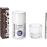 RefectoCil Hair Tinting Kit &ndash; Cream Dye + Liquid Developer + Mixing Brush | Professional Salon-Quality Results, Long-Lasting Color