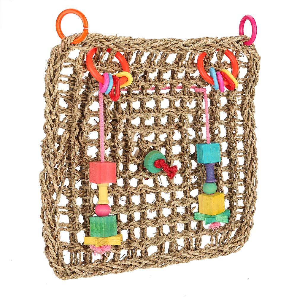 HEEPDD Bird Toys Parrot Cage Toy Hanging Swing Ladders Climbing Perched for Bird Cages