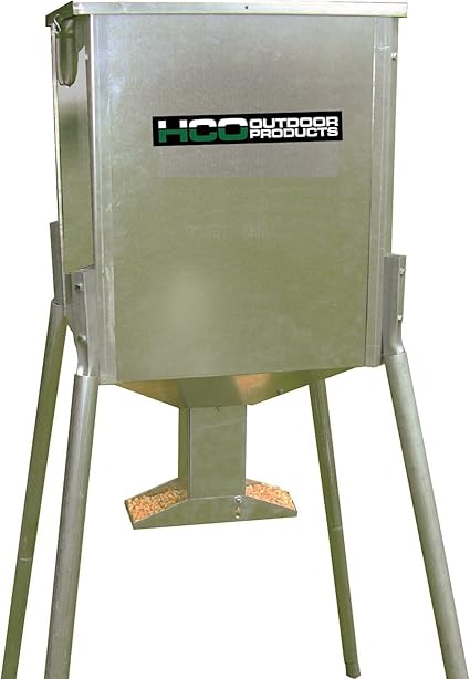 Hco Galvanized Collapsible Game Feeder With Gravity Flow Head