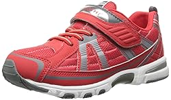 TSUKIHOSHI 3570 Storm Child Shoe, Red/Gray - 9.5