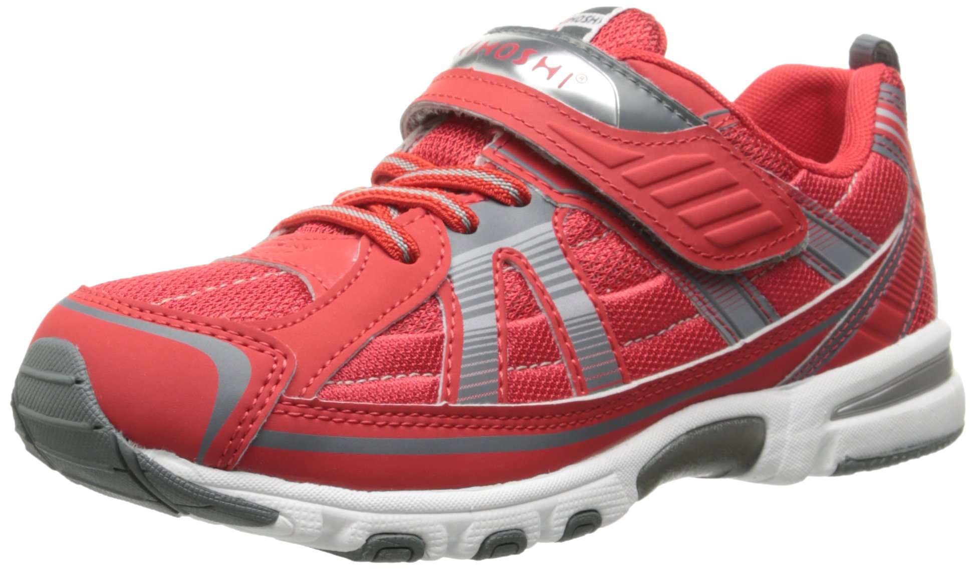 TSUKIHOSHI 3570 Storm Child Shoe, Red/Gray - 9.5