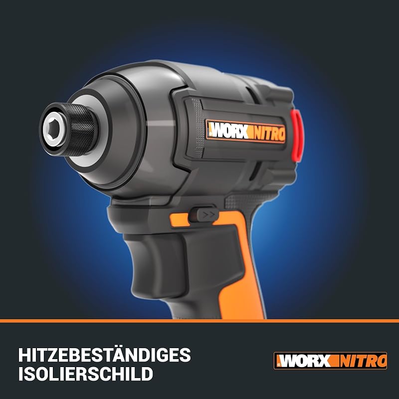 WX265 Akku Schlagschrauber 20V, inkl. 2 x 2Ah Akkus & Ladegerät