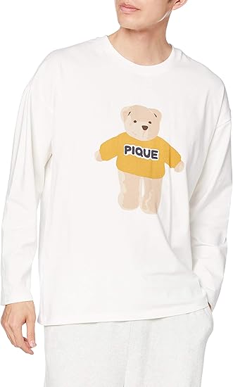 Amazon ジェラート ピケ クリスマス Homme ベアワンポイントプルオーバー Pmct5998 メンズ Owht L Tシャツ カットソー 通販