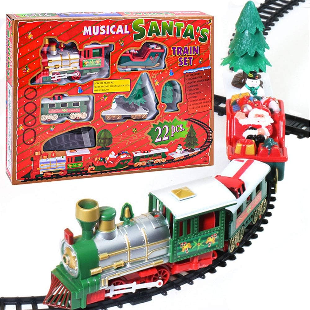 Amazon.com: KoudHug Christmas Train Set 