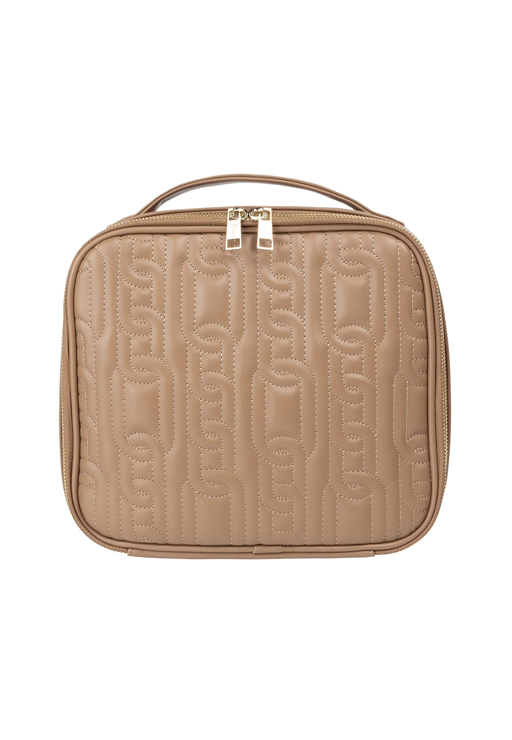 paino Women's Cosmetic Bag 25925854-PA01, Beige, One Size, Beige, One Size, Classic