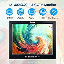 JaiHo 12 Inch LCD Security CCTV Monitor, 800x600