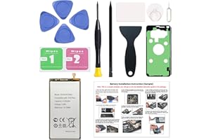 MAXSHARKS New Upgraded Battery for Galaxy S10 Plus, EB-BG975ABU Replacement Battery Compatible with Samsung Galaxy S10 Plus, with Repair Tools & Instruction