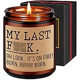 Fairy's Gift Candles Cool Presents, Funny Relaxation Gifts for Women Men Mom Coworker Friend Boss, Cool Birthday Fun Presents for Her, Valentines Sarcastic Office Relaxing Gifts for Women Nerd Cousin