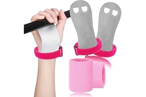 Gymnastics Hand Grips Wristbands Sets Gloves for Girls Kids Youth, Bar Grips Palm Protection and Wrist Support Sports Accesso