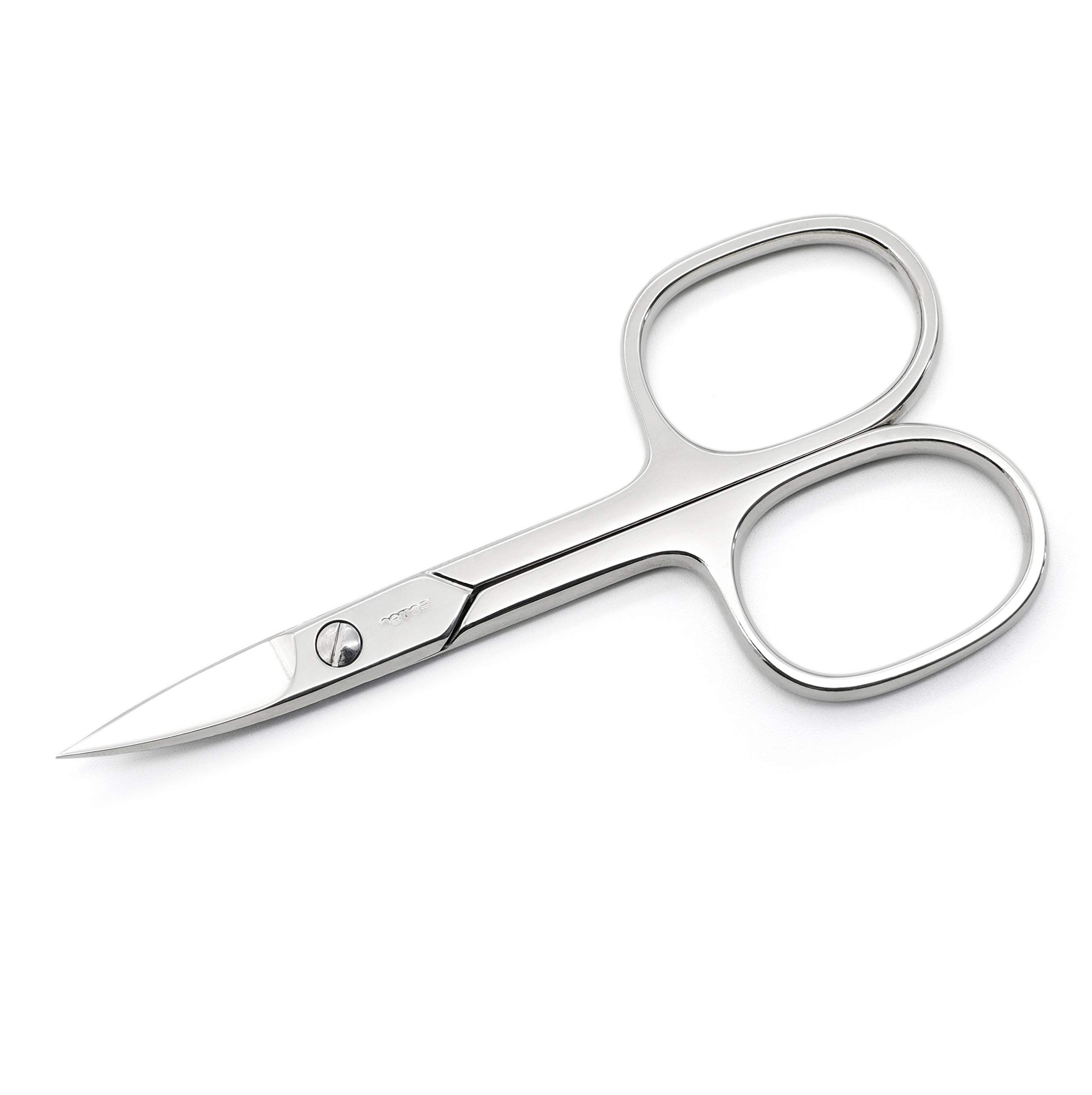 REMOS Manicure Nail Scissors Made of Hardened Steel - Cutting Fingernails 9.5 cm
