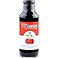 TAHITI TRADER Tart Cherry Juice Concentrate - Ready to Drink Organic Superfood Promoting Immune Support & Overall Health - Pure, Unsweetened Fruit Juice - (16 oz)