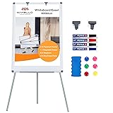 MAKELLO White Board with Stand, Portable Dry Erase