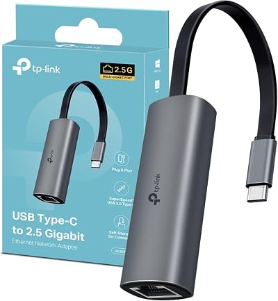 TP-Link UE302C USB C to Ethernet Adapter 2.5GbE USB C 3.0