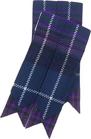 purple kilt socks