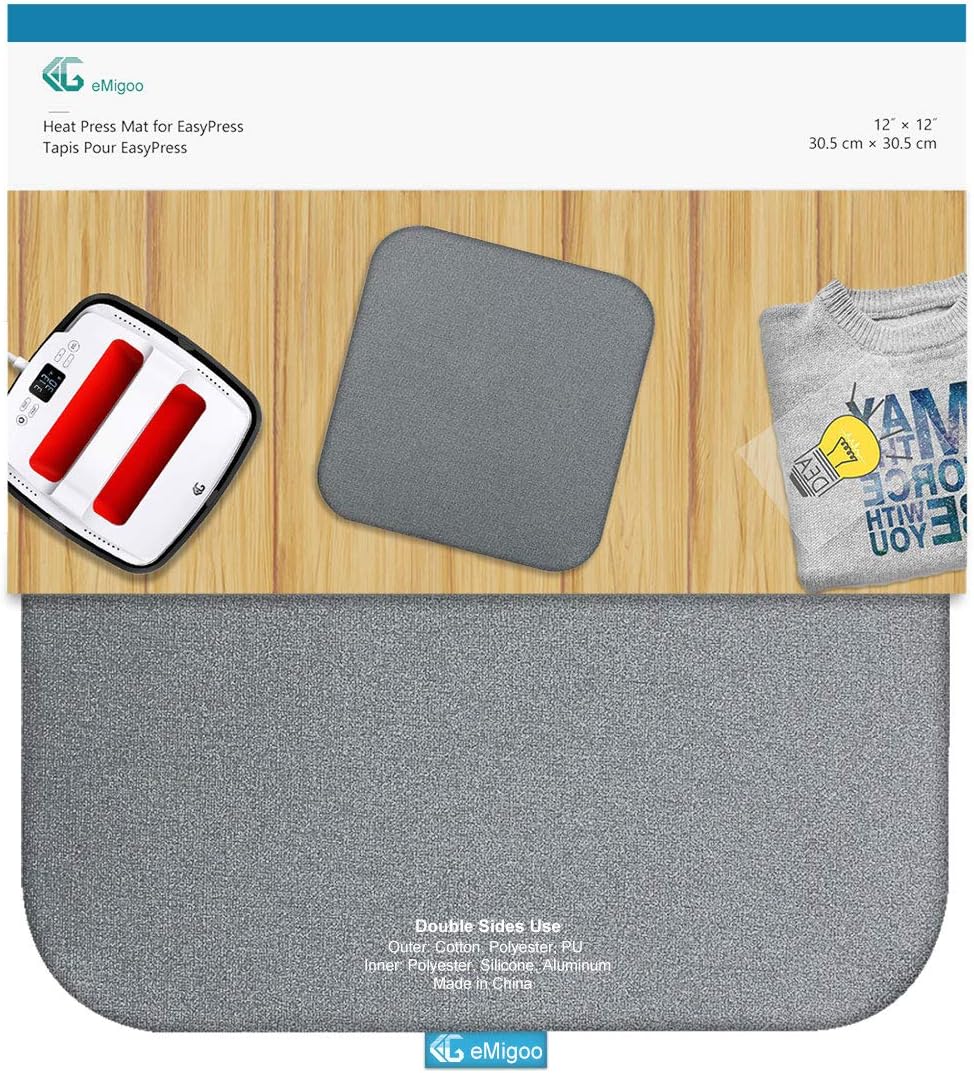 Heat Press Mat Double Sides Used Ironing Insulation Mat for Cricut