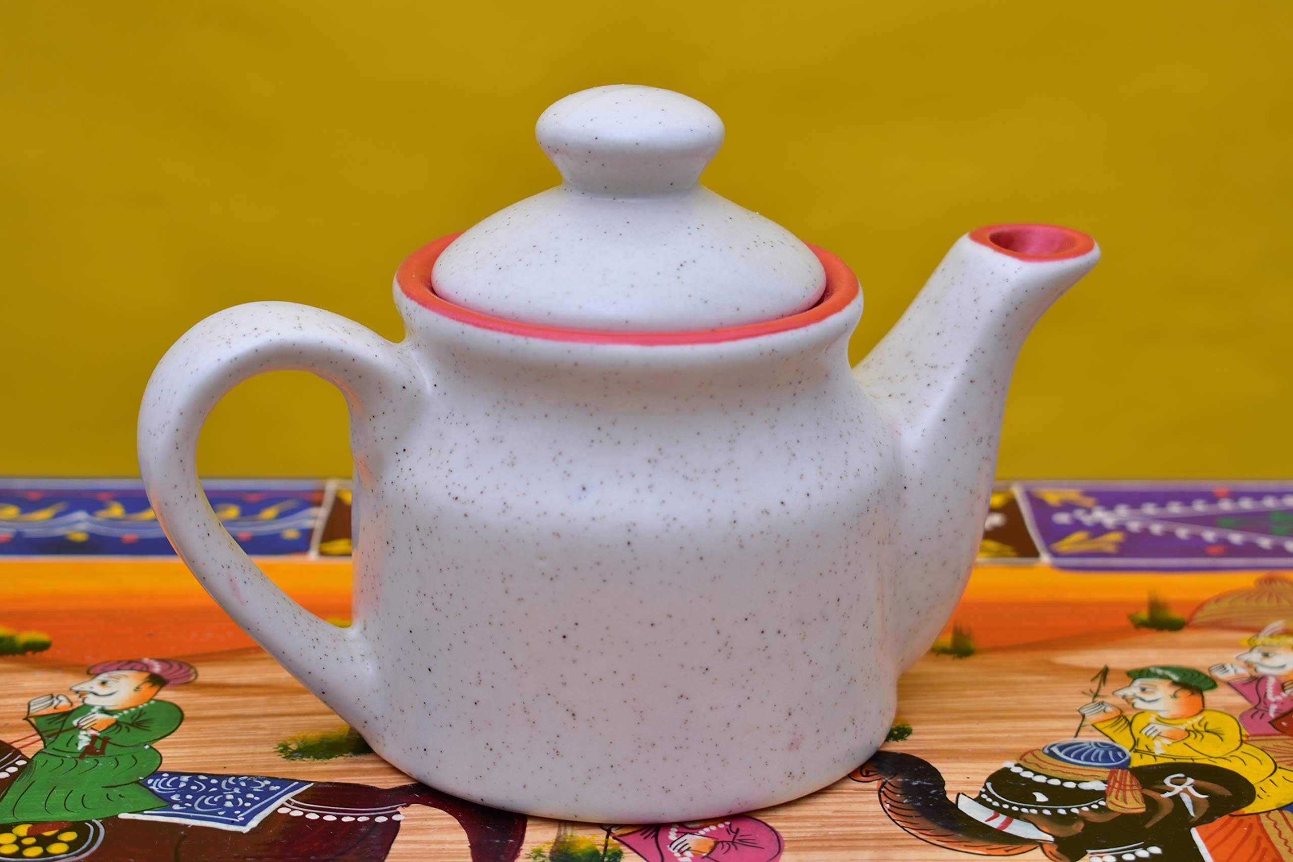 KunhaR Ceramic Kettle | Coffee Teapot | Serving Kettle | Ceramic Kettle - 250ML