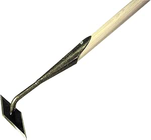 DeWit Long Handle Diamond Hoe with P-Grip