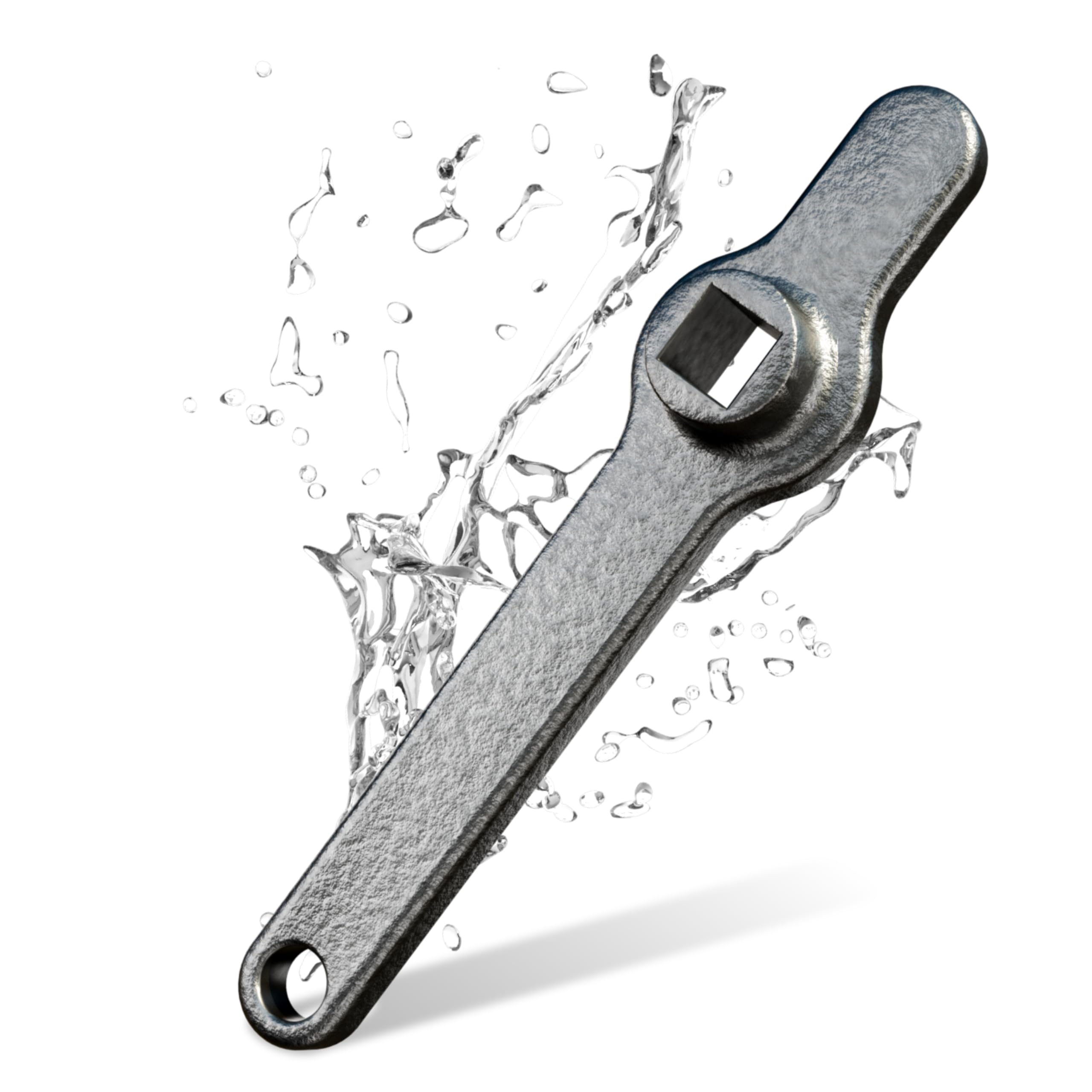 3DHerb Entlüftungsschlüssel, Edelstahl Heizungsschlüssel, Heizkörper Entlüftungsgriff, Vierkantschlüssel, Heizung entlüften, aus hochwertigem Edelstahl - DAS ORIGINAL - 8