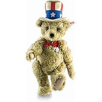 Amazon.com: Uncle Sam Teddy Bear Musical : Toys & Games