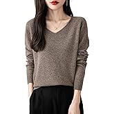 Chanyarn Women's 100% Merino Wool V Neck Sweater 2025 First-Line Ready to Wear Casual Long Sleeve Seamless Knit Sweater