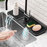 Folding Faucet Mat for Kitchen Sink Splash