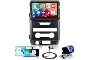 [6G+128G] 8-Core Car Radio for Ford F-150 2009-2012 Android Car Stereo with Bluetooth GPS,Hodozzy 9 Inch Touch Screen with Wi