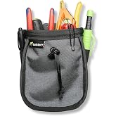 Joey Pouch PRO | Clip-On Tool Belt Bag for Tools, Screws, and Nails - Great for an Electrician, HVAC Tech, Plumber, Carpenter, Contractor, Handy Man, and Any Tradesperson - Metal Clip
