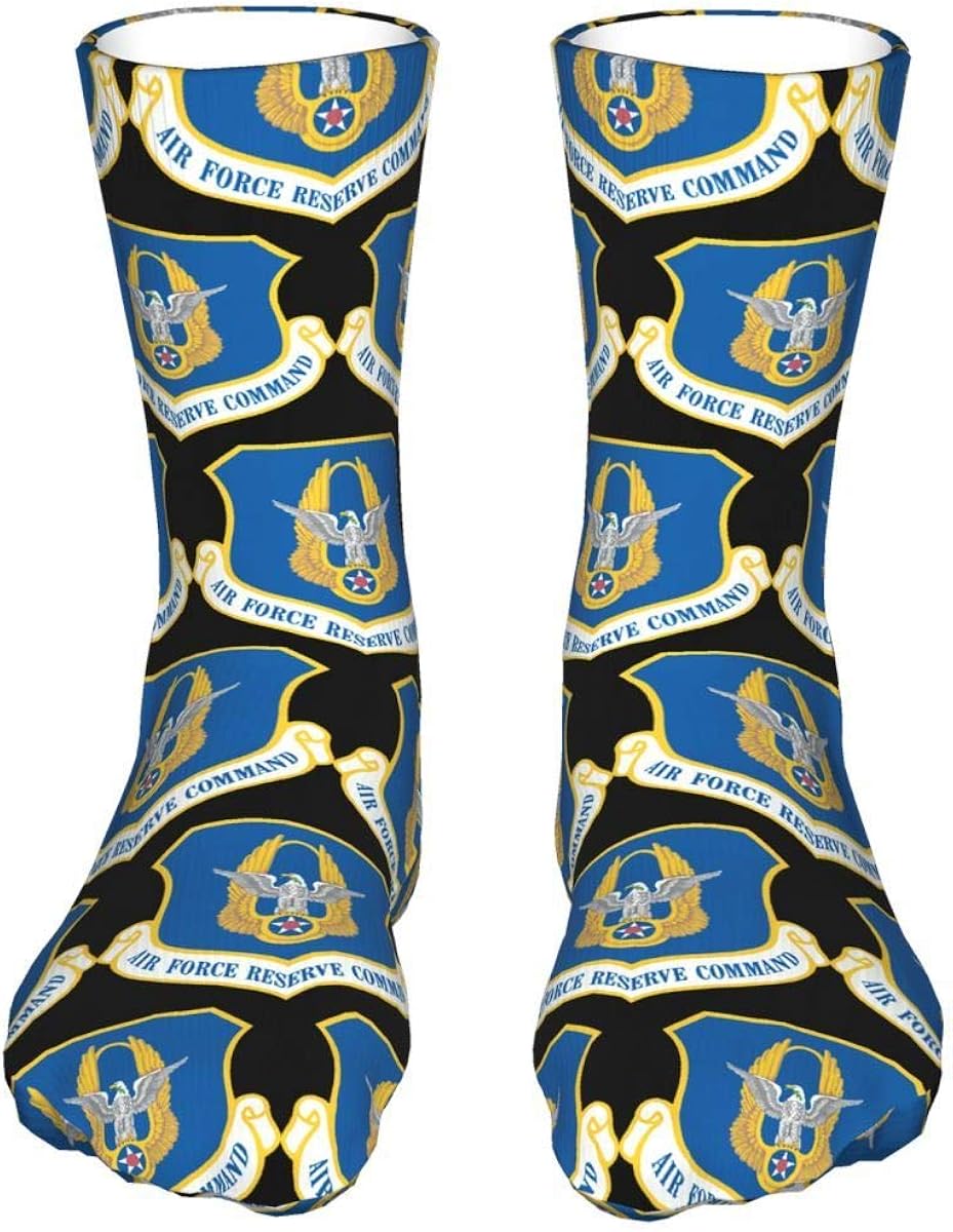 Air Force Reserve Command Unisex Crew Socks Patterned Socks