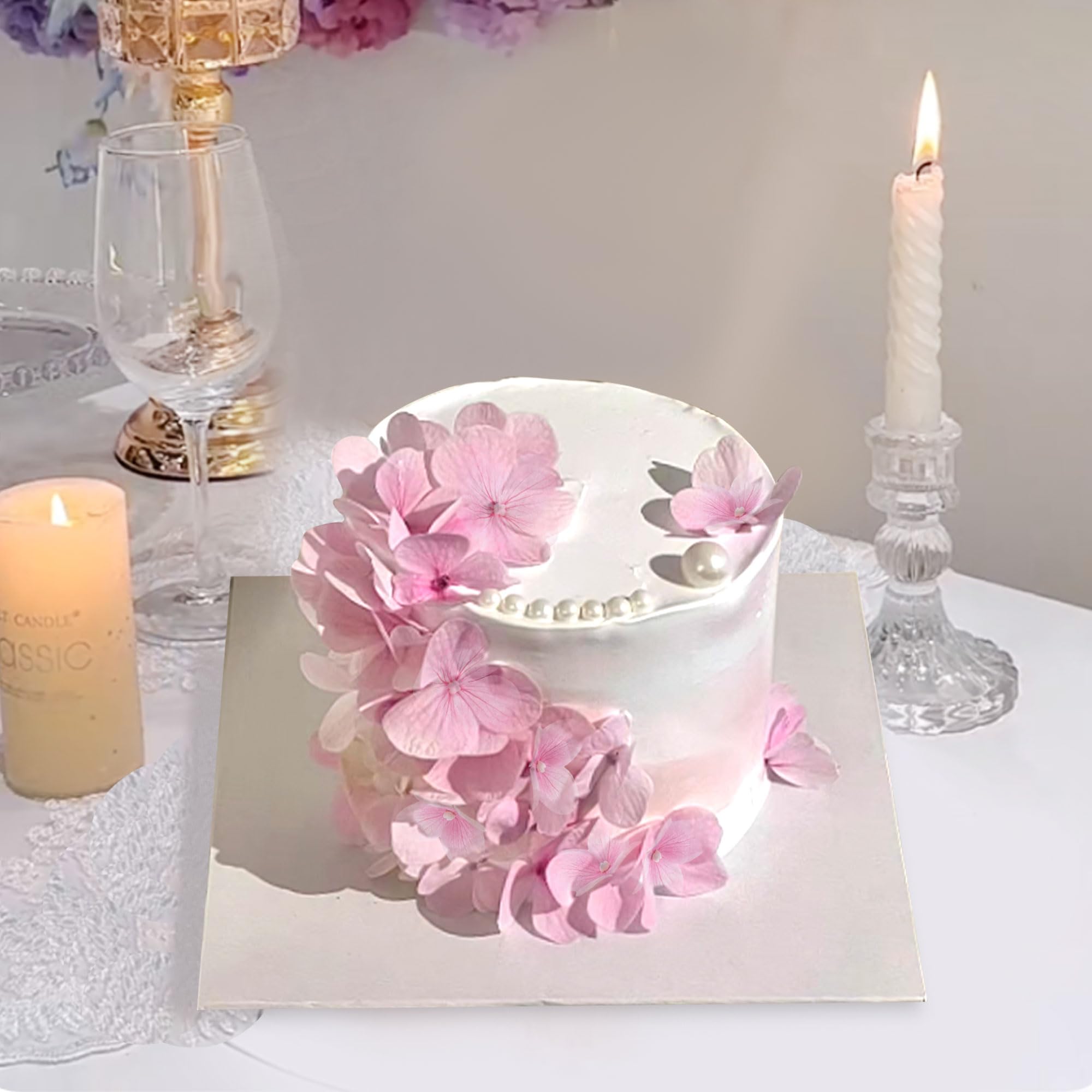 Photo 1 of ****4 pack****** 10PCS Flower Cupcake Toppers Artificial Flower Theme Cupcake Picks Spring Wedding Bridal Baby Shower Kids Boys Girls Birthday Party Cake Decoration Supplies pink2