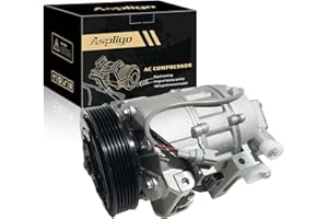 Aspligo Air Conditioner AC Compressor Fits for Nissan Altima 2.5L 2013-2018, for INFINITI QX60 2.5L 2018-2019, with A/C Clutch, CO29073C AC Compressor, Replaces 926003TA0A, 926003TA5E, 926003TA6B