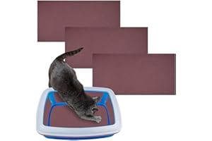 Cat Nail File Scratcher - 3 Pcss Self Adhesive Dog Scratching Sandpaper | 20 X 10 Inch Pet Scratch Pad Fingernail Litter Box 