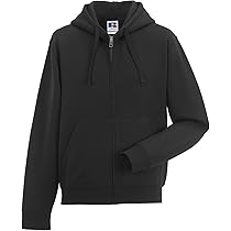 Amazon.com: Russell Mens Authentic Full Zip Hooded Sweatshirt/Hoodie (XL)  (Black) : Sports \u0026 Outdoors