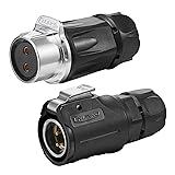 CNLINKO LP-20 2 PIN Waterproof Connector, IP68