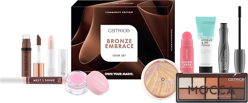 Catrice Bronze Embrace Look Set Acabamento Natural Brilhante e Brilhante (1 peça)