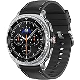 Samsung Galaxy Watch 8 Classic (2025) 46mm Bluetooth Smartwatch, Cushion Design, Rotating Bezel, Quick Button, Sleep Coaching, Running Coach, Energy Score, Black [US Version, 2 Yr Warranty]