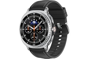 Samsung Galaxy Watch 8 Classic (2025) 46mm Bluetooth Smartwatch, Cushion Design, Rotating Bezel, Quick Button, Sleep Coaching, Running Coach, Energy Score, Black [US Version, 2 Yr Warranty]