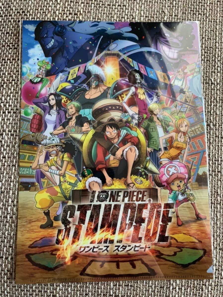 ワンピース Onepiece 劇場版 Stampede クリアファイル レヴェリー ルフィ ナミ ロビン ゾロ サンジ チョッパー ウソップ フランキー ワンピース 商品 アニメ 萌えグッズ 通販 Amazon