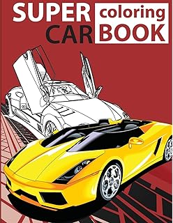 640 Car Tuning Coloring Book Free Images