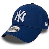 New Era Mens MLB Basic NY Yankees 9FORTY Adjustable Baseball Cap Light Royal